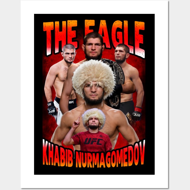 KHABIB NURMAGOMEDOV Wall Art by hackercyberattackactivity